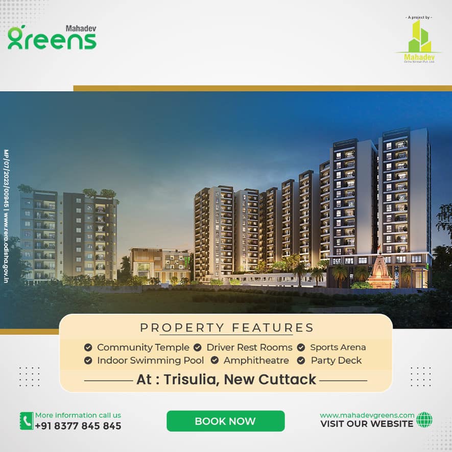 2 BHK Luxury Apartments in Trisulia