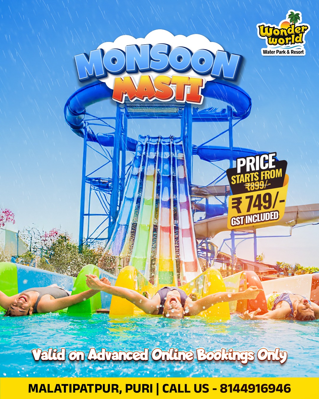 Wonder World – Odisha’s Ultimate Waterpark & Resort Escape