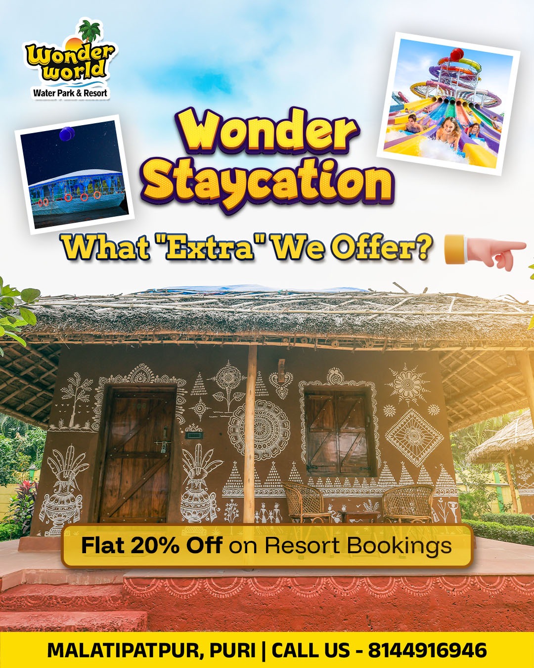 Wonder World – Odisha’s Ultimate Waterpark & Resort Escape