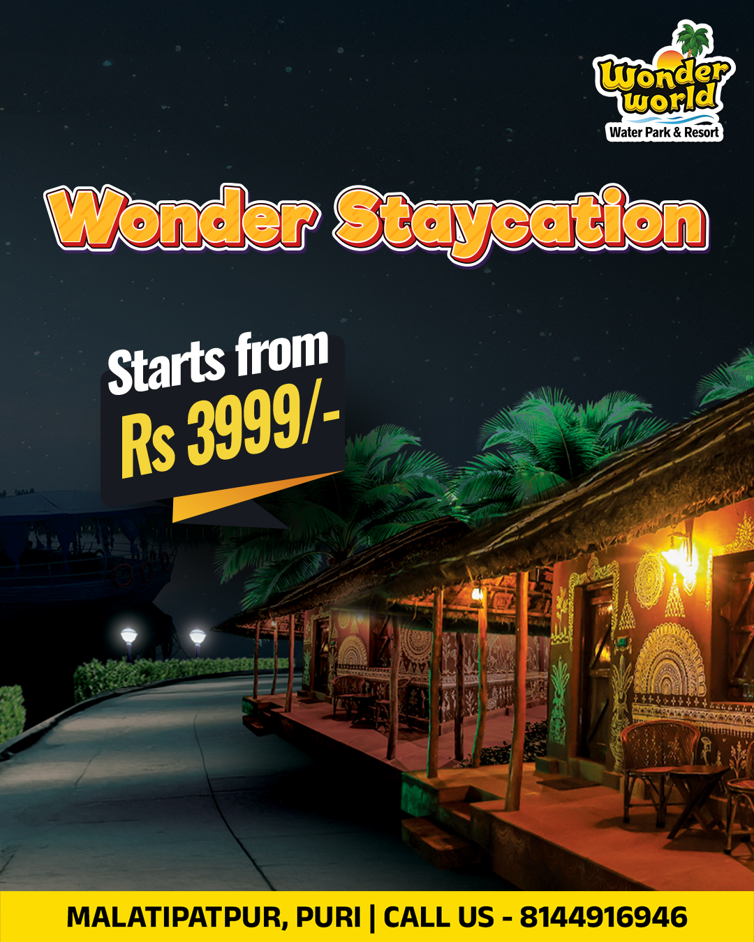 Resorts in Puri with Waterpark & Luxury Stays