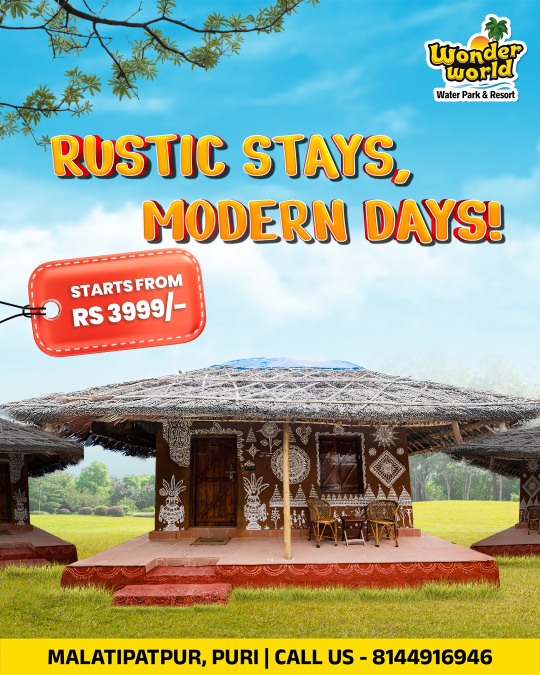 Resorts in Puri with Waterpark & Luxury Stays