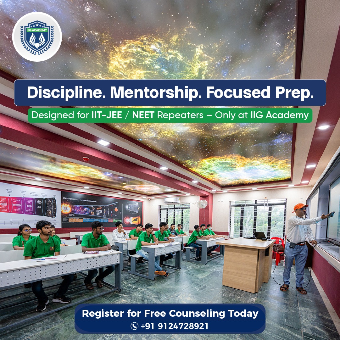 NEET Repeater Crash Course 2026 Bhubaneswar: IIG Academy Fastrack Batch