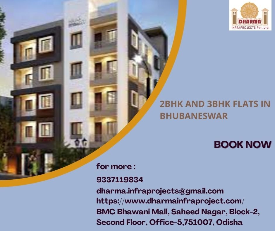 2BHK and 3BHK flats in Bhubaneswar