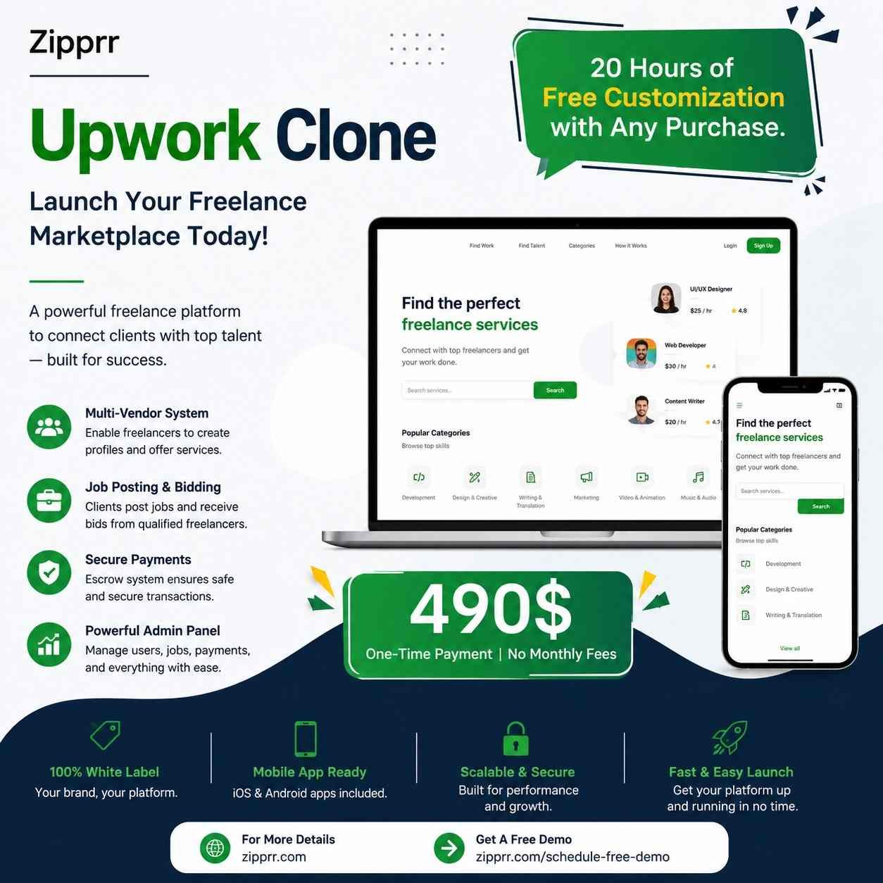 How to Launch an Upwork Clone Script Fast